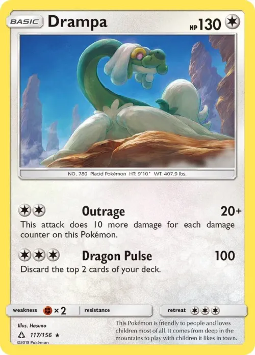 Drampa - Reverse Holo