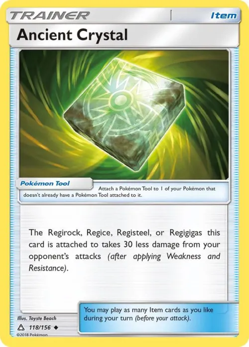 Ancient Crystal - Reverse Holo