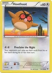 Hoothoot - Reverse Holo