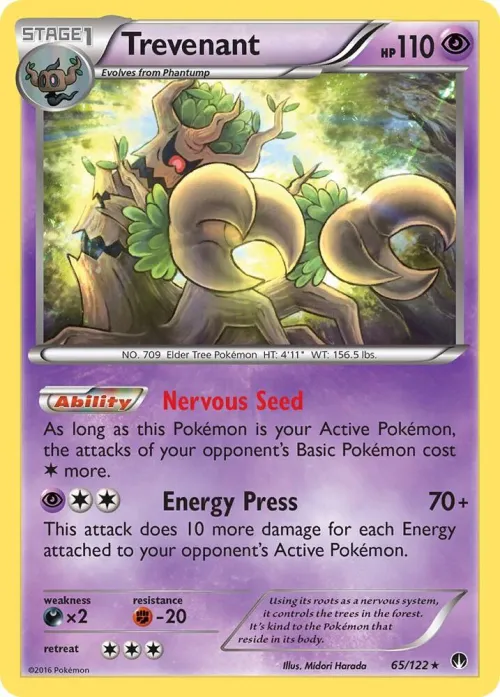 Trevenant - Reverse Holo