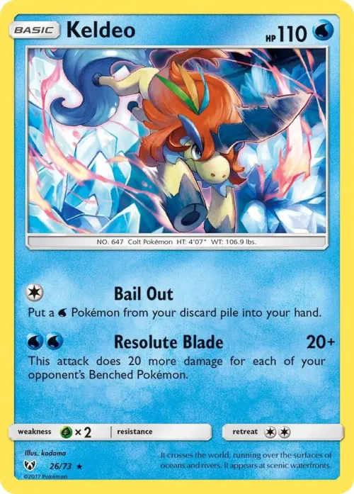 Keldeo - Holo