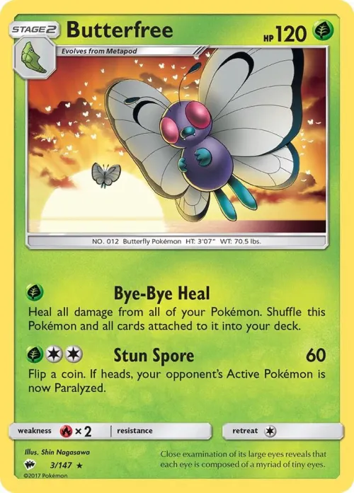 Butterfree - Reverse Holo
