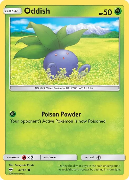 Oddish - Reverse Holo