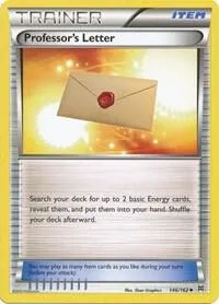 Professor's Letter - Reverse Holo