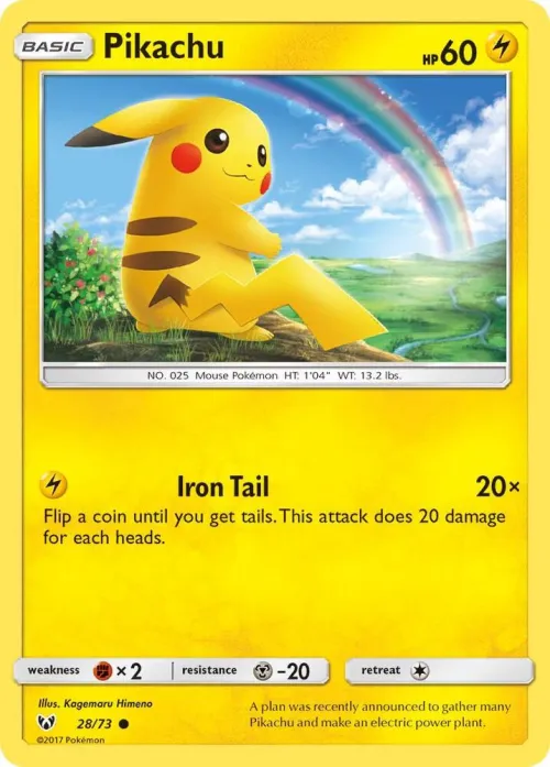 Pikachu - Reverse Holo