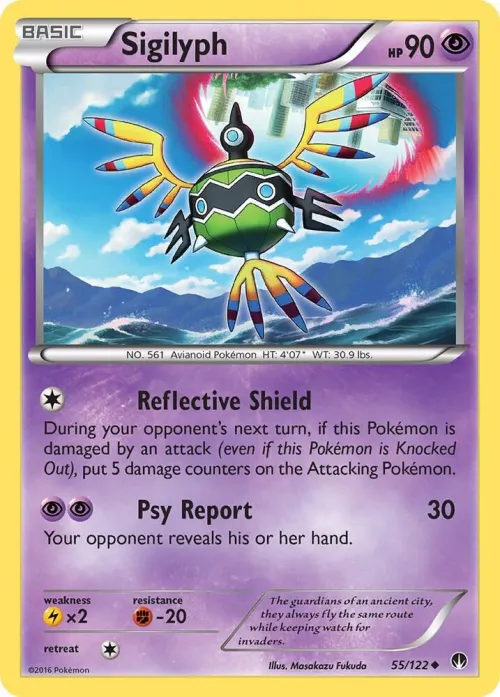 Sigilyph - Reverse Holo