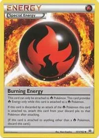 Burning Energy - Reverse Holo