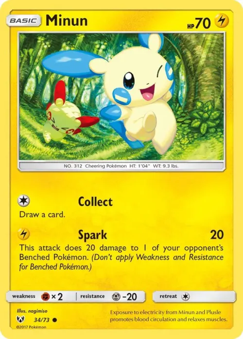 Minun - Reverse Holo