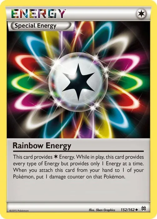 Rainbow Energy - Reverse Holo