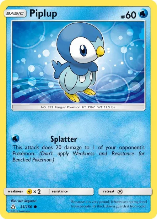 Piplup (31) - Reverse Holo