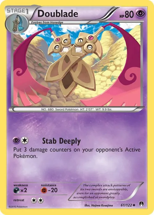 Doublade - Reverse Holo