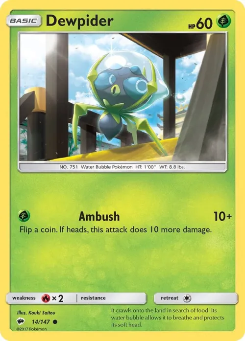 Dewpider - Reverse Holo