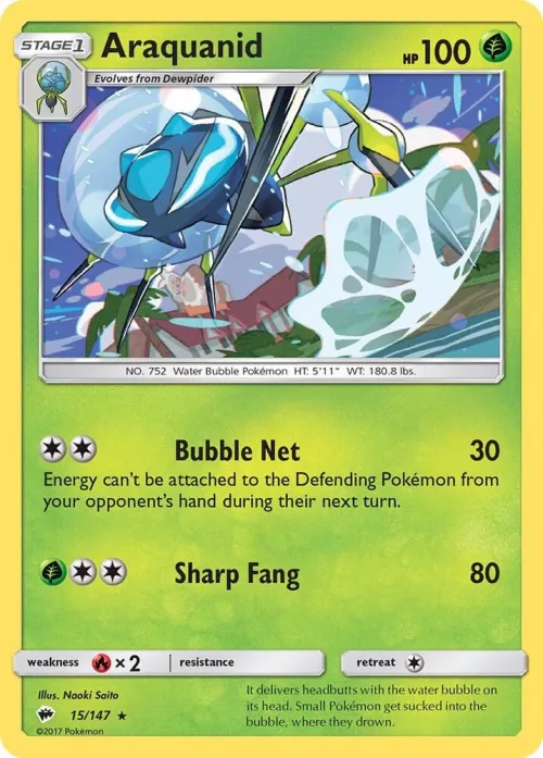 Araquanid - Reverse Holo