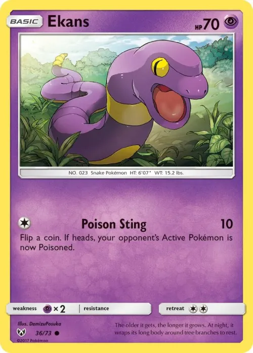 Ekans - Reverse Holo