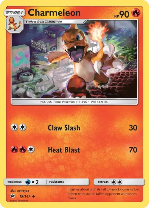 Charmeleon - Reverse Holo
