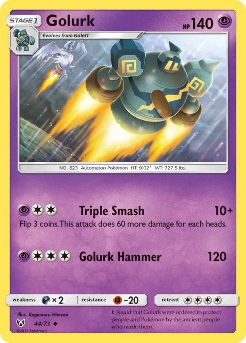 Golurk - Reverse Holo