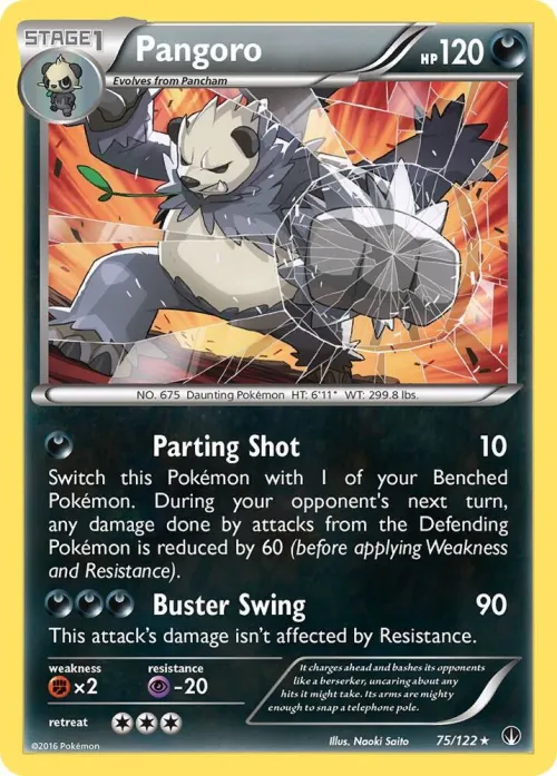 Pangoro - Reverse Holo