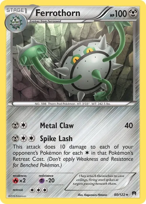 Ferrothorn - Reverse Holo