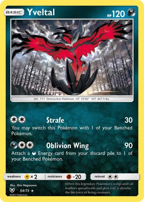 Yveltal - Reverse Holo