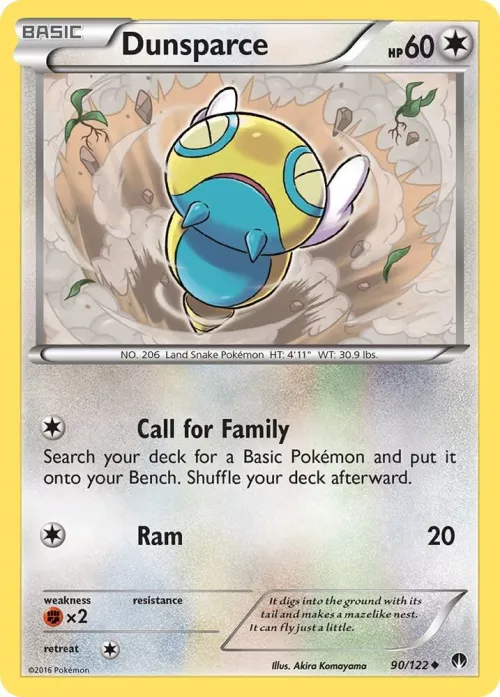 Dunsparce - Reverse Holo