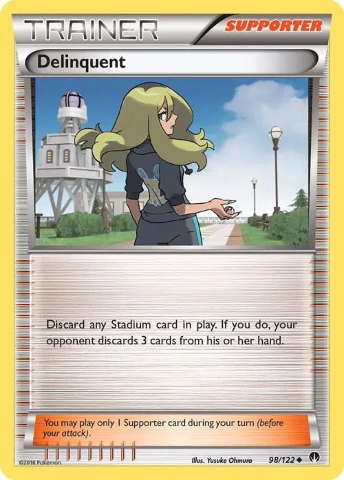 Delinquent - Reverse Holo