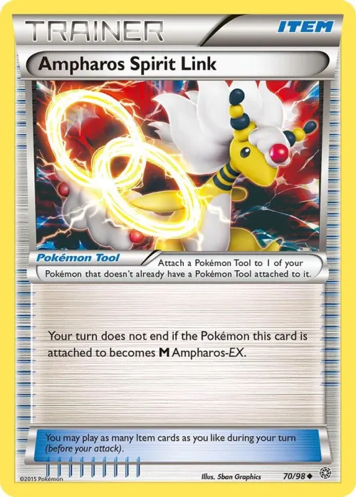 Ampharos Spirit Link - Reverse Holo