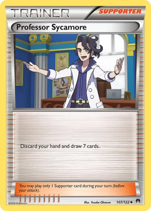Professor Sycamore - Reverse Holo