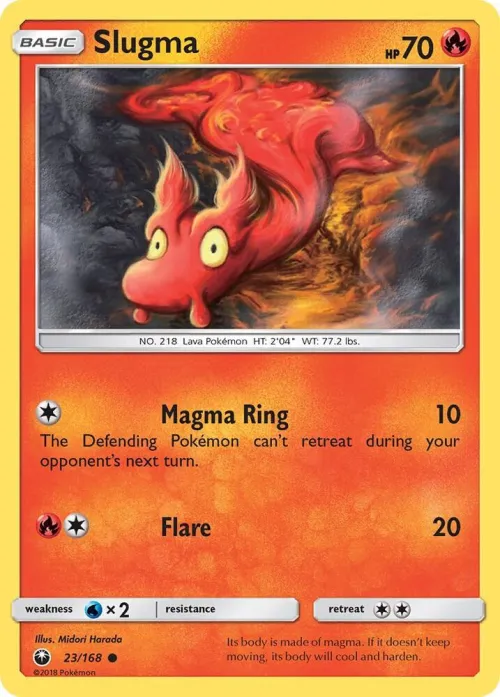 Slugma - Reverse Holo