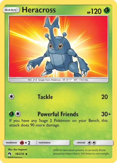 Heracross - Reverse Holo