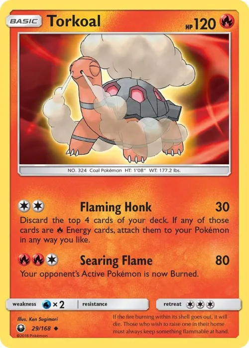 Torkoal - Reverse Holo