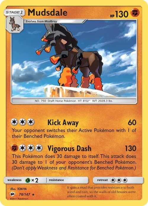 Mudsdale - Reverse Holo