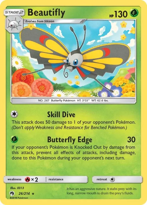 Beautifly - Reverse Holo