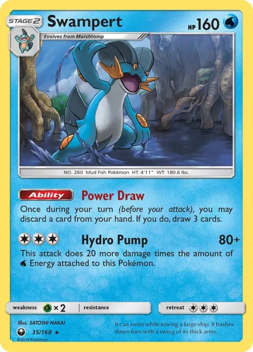 Swampert - Reverse Holo