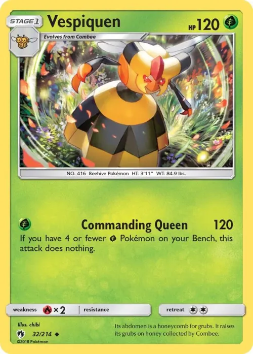 Vespiquen - Reverse Holo