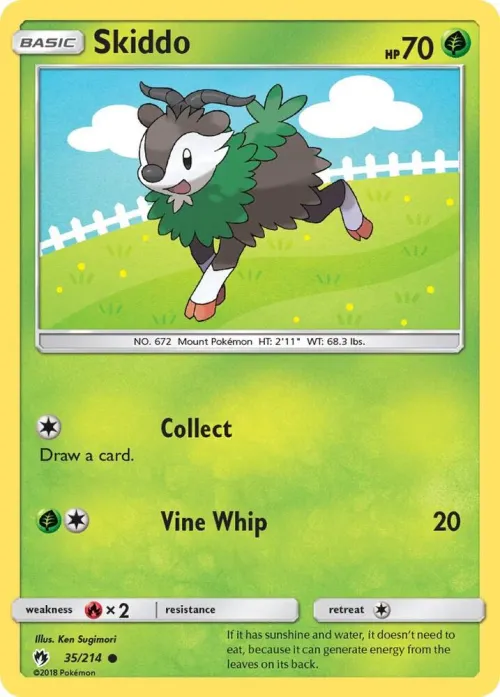 Skiddo - Reverse Holo