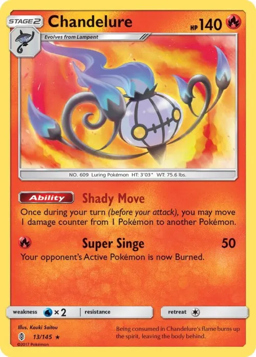 Chandelure - Holo
