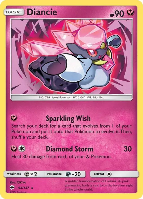 Diancie - Reverse Holo