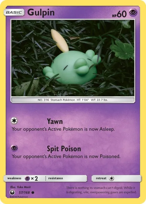Gulpin - Reverse Holo
