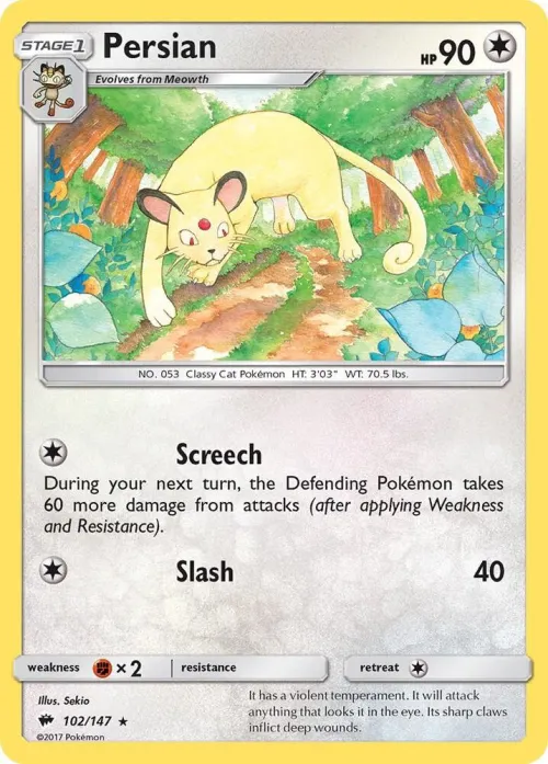 Persian - Reverse Holo
