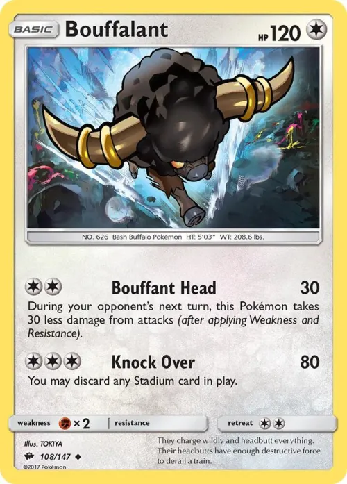 Bouffalant - Reverse Holo