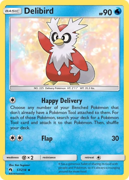 Delibird - Reverse Holo