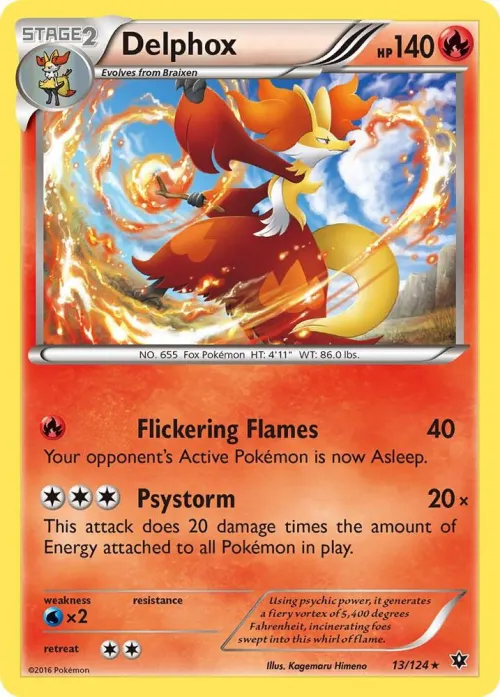 Delphox - Holo