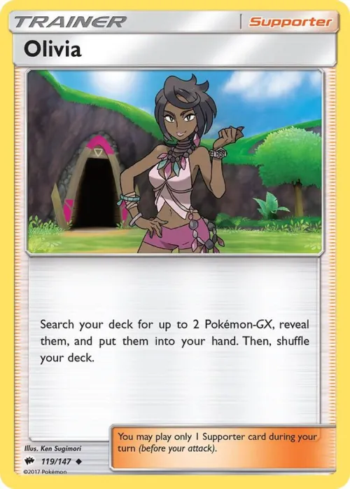 Olivia - Reverse Holo