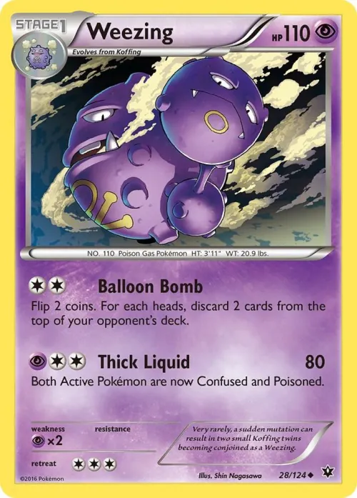 Weezing - Reverse Holo