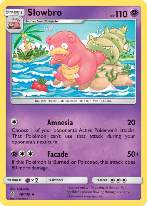 Slowbro - Reverse Holo