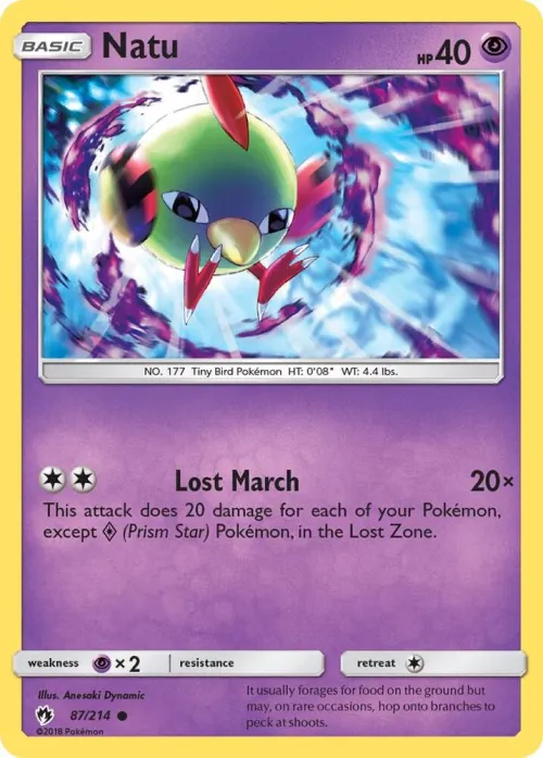 Natu - Reverse Holo