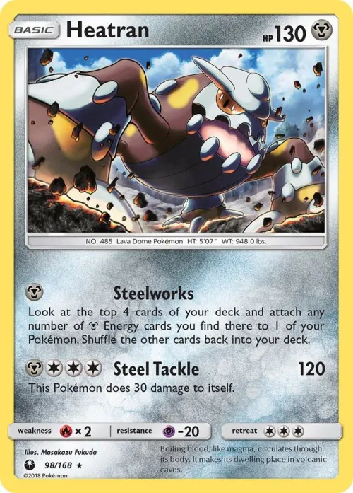 Heatran - Reverse Holo