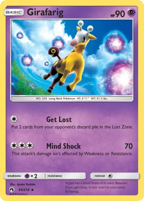 Girafarig - Reverse Holo