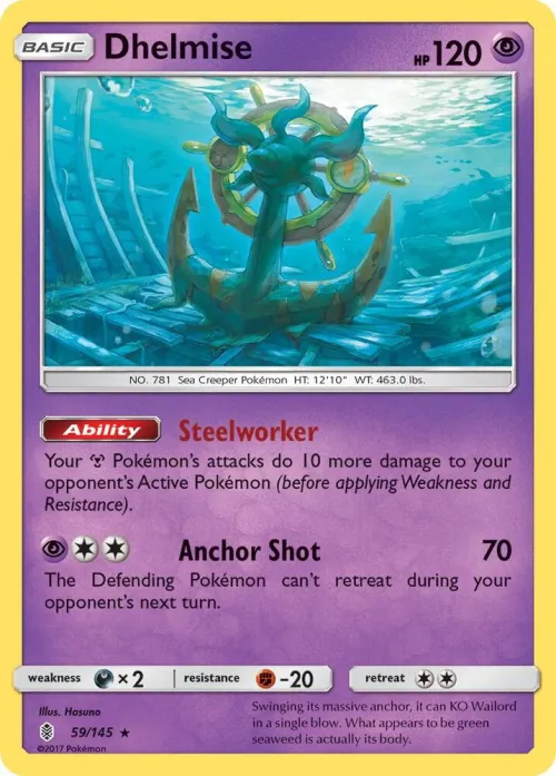 Dhelmise - Reverse Holo