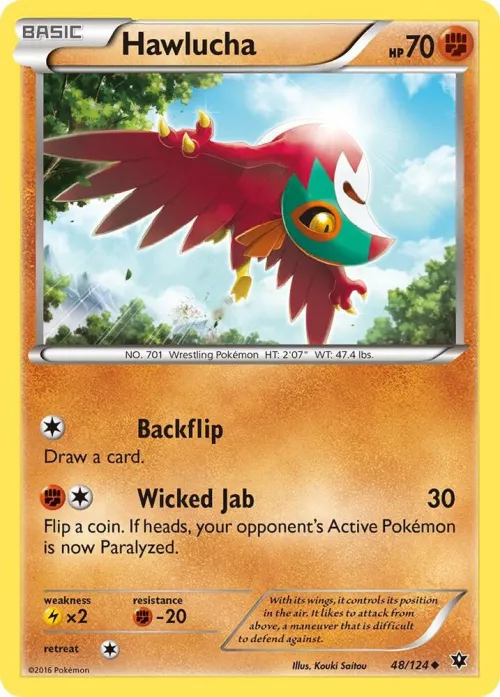 Hawlucha - Reverse Holo
